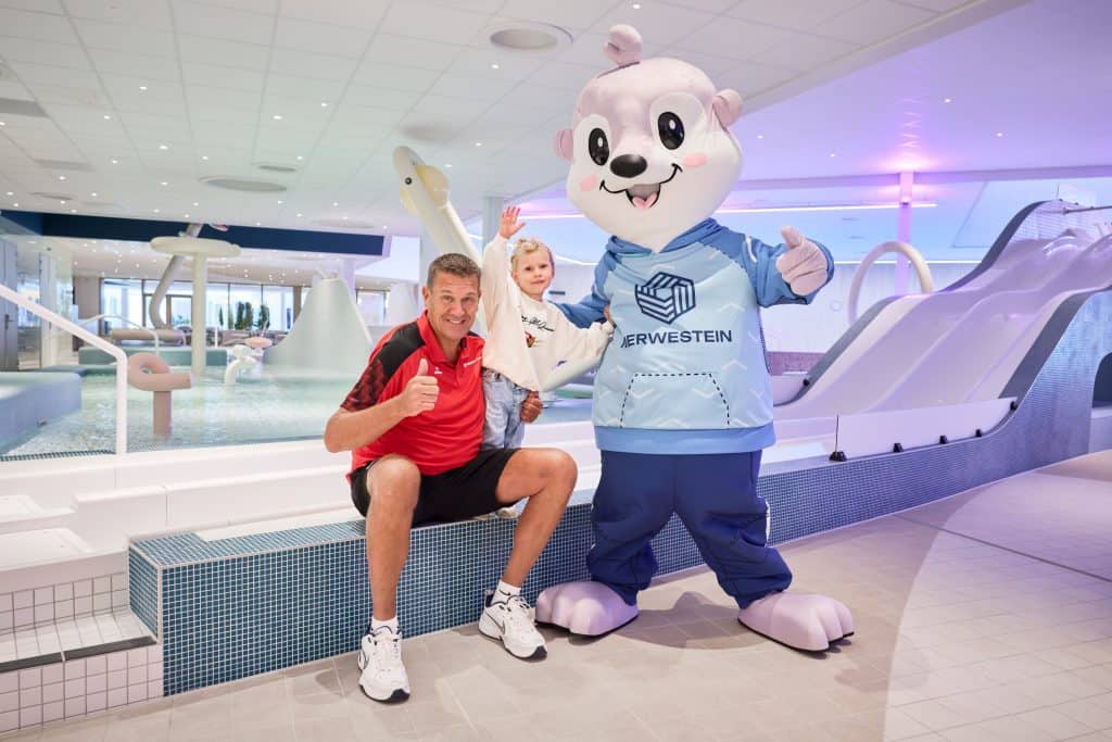 Merwestein weer open, nieuwe mascotte